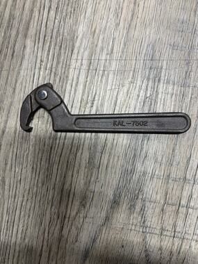 Kal 7502 Adjustable Hook Spanner Wrench 3/4" to 2" Made in Japan VTG B82